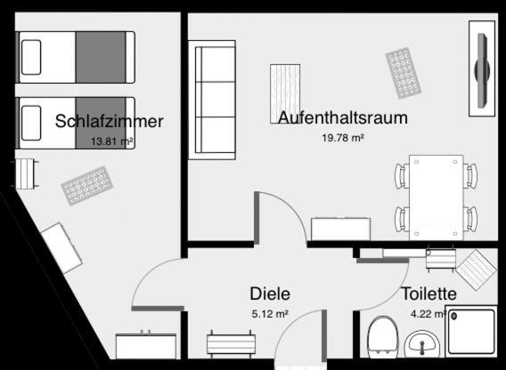 Ferienwohnung Ortrand - Pension エクステリア 写真